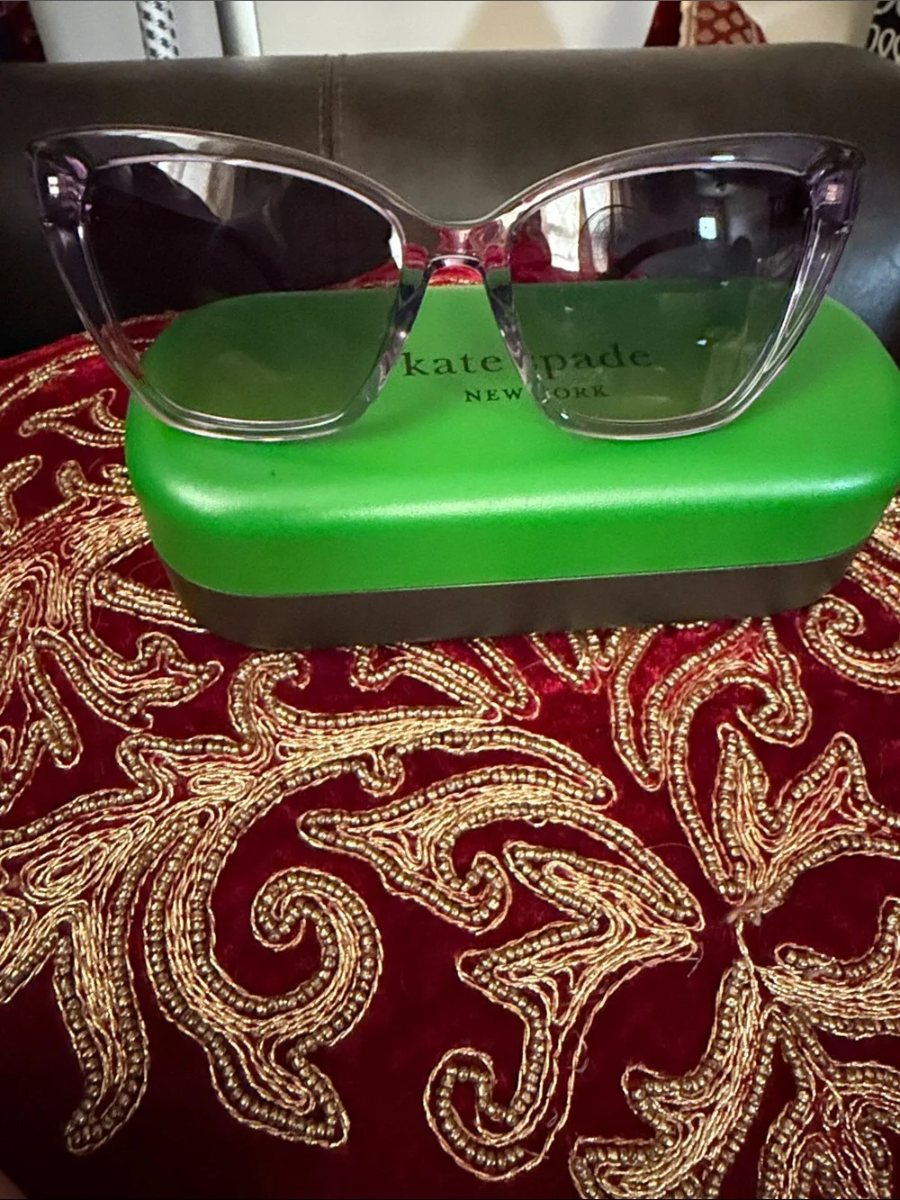 kate spade transparent cat
